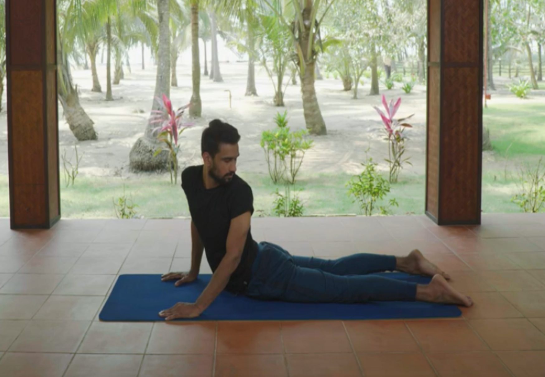 Revolved Cobra Pose (Parivrtta Bhujangasana)